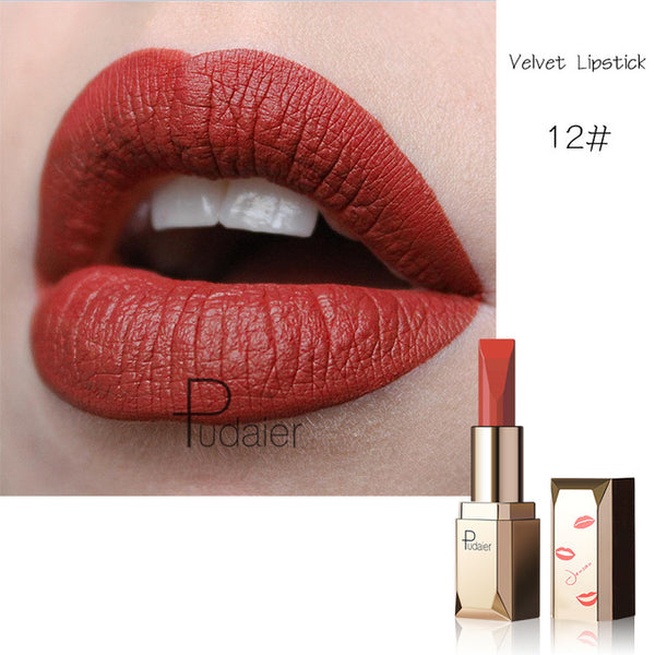 Pudaier Sexy Matte Velvet Lipstick